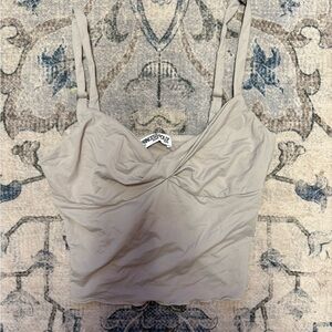 Princess Polly Light Gray Camisole Top